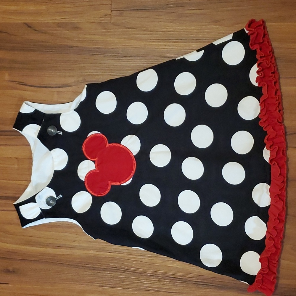Lolly Wolly Doodle toddler dress 2t Mickey Mouse
